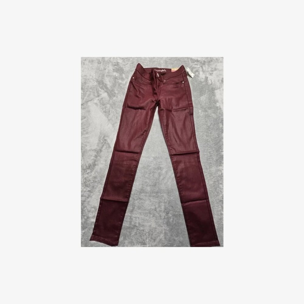 Aeropostale Skinny Jeans Womens Size 0 Reg Super Low Rise Lola Jegging NWT‎